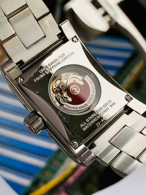 Đồng Hồ Oris Miles Rectangular Complication White Dial - 01 581 7528 4061-07 8 22 68 - Hình ảnh 7