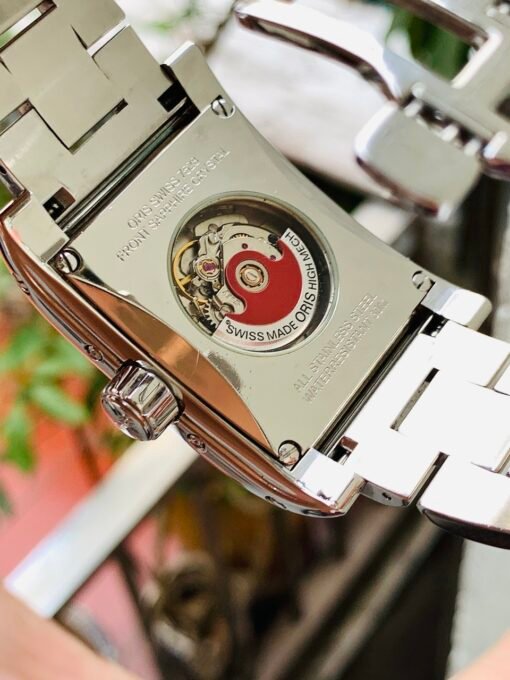 Đồng Hồ Oris Miles Rectangular Complication Black Dial - 01 581 7528 4064-07 8 22 68 - Hình ảnh 6