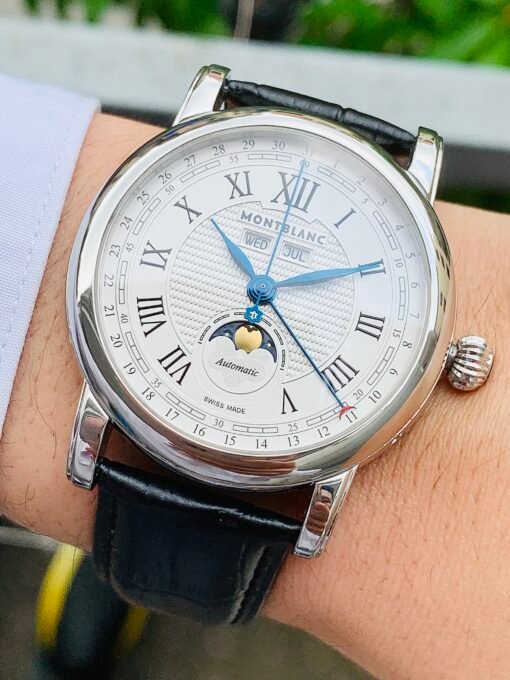 Đồng Hồ Montblanc Star Legacy Full Calendar White Dial - 108736 - Hình ảnh 4