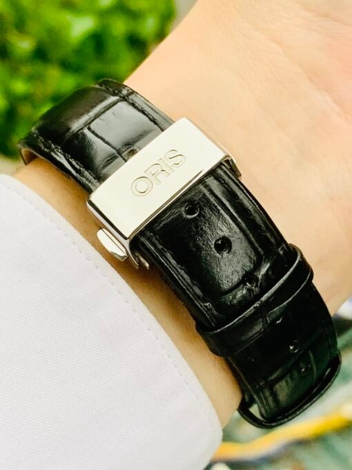 Đồng Hồ Oris Miles Tonneau Day Date Black Dial - 635 7539 4061 - Hình ảnh 8