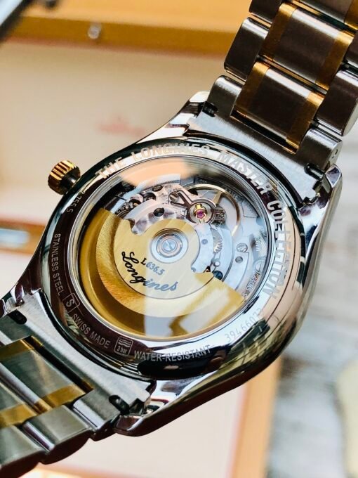 Đồng Hồ Longines Master Day Date Demi Gold - L2.755.5.78.7 - Hình ảnh 7