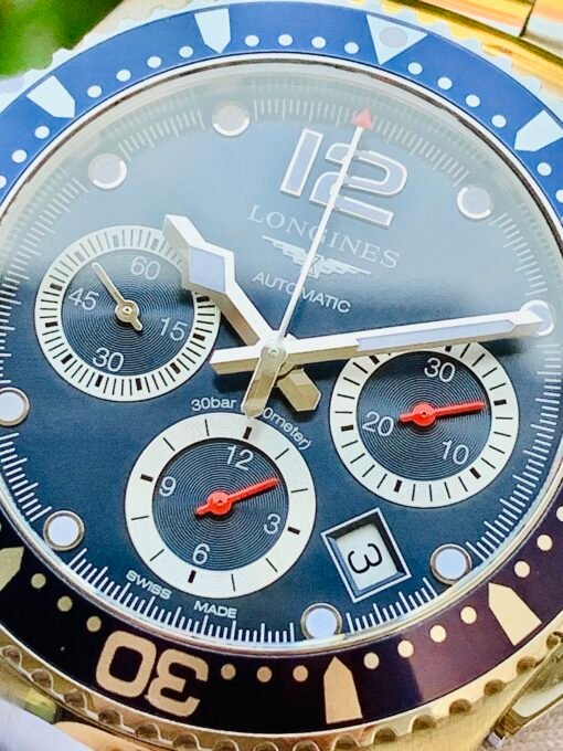 Đồng Hồ Longines HydroConquest Chronograph Blue Dial - L3.744.4.96.6 - Hình ảnh 5