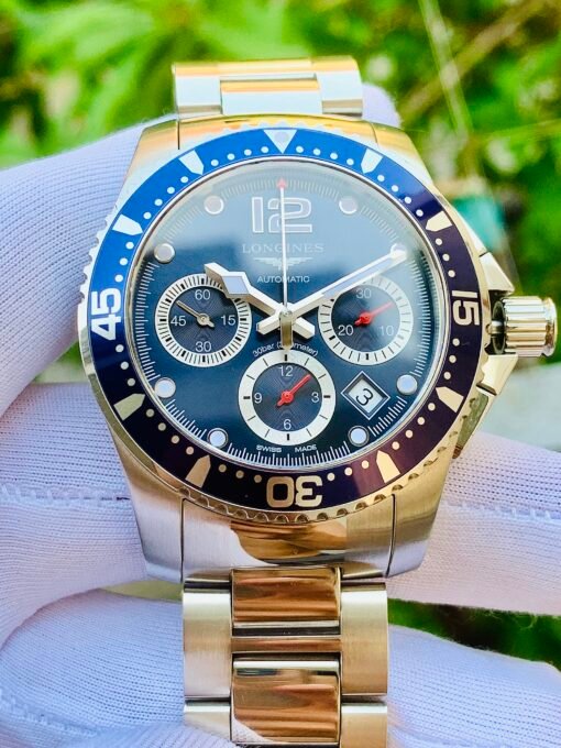 Đồng Hồ Longines HydroConquest Chronograph Blue Dial - L3.744.4.96.6