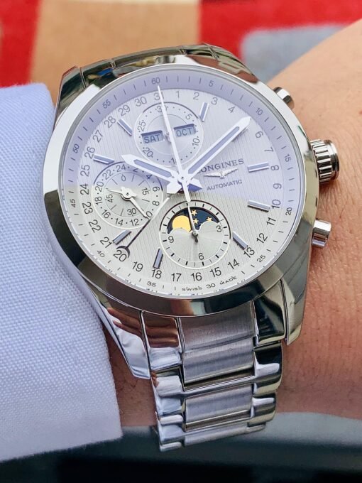 Đồng Hồ Longines Conquest Classic Compilation White Dial - L2.798.4.72.6 - Hình ảnh 5