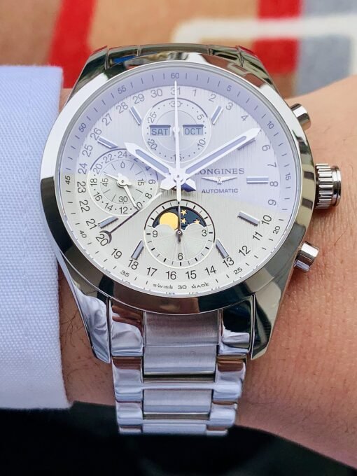 Đồng Hồ Longines Conquest Classic Compilation White Dial - L2.798.4.72.6 - Hình ảnh 6