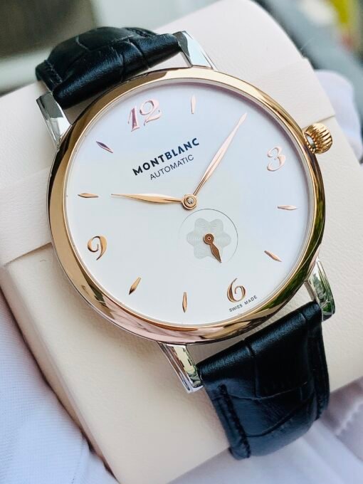 Đồng Hồ Montblanc Star Classique Small Second White Dial 18k Bezel - 107309 - Hình ảnh 2