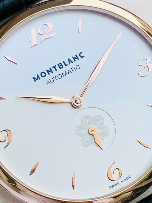 Đồng Hồ Montblanc Star Classique Small Second White Dial 18k Bezel - 107309 - Hình ảnh 4