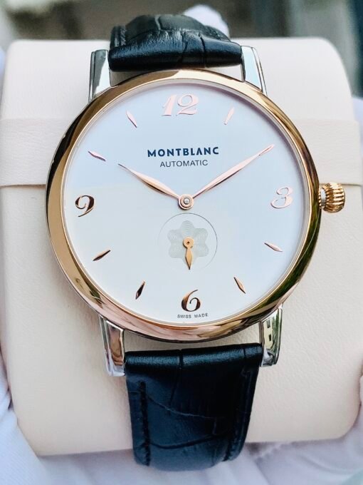 Đồng Hồ Montblanc Star Classique Small Second White Dial 18k Bezel - 107309 - Hình ảnh 5