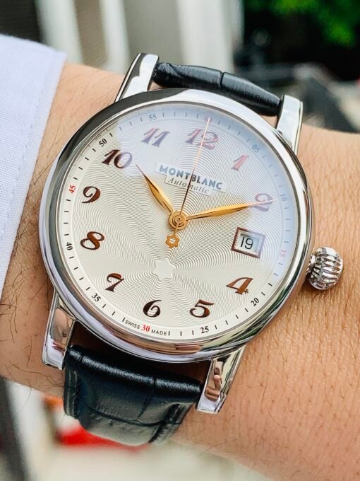 Đồng Hồ Montblanc Star Date White Dial - 113849 - Hình ảnh 4