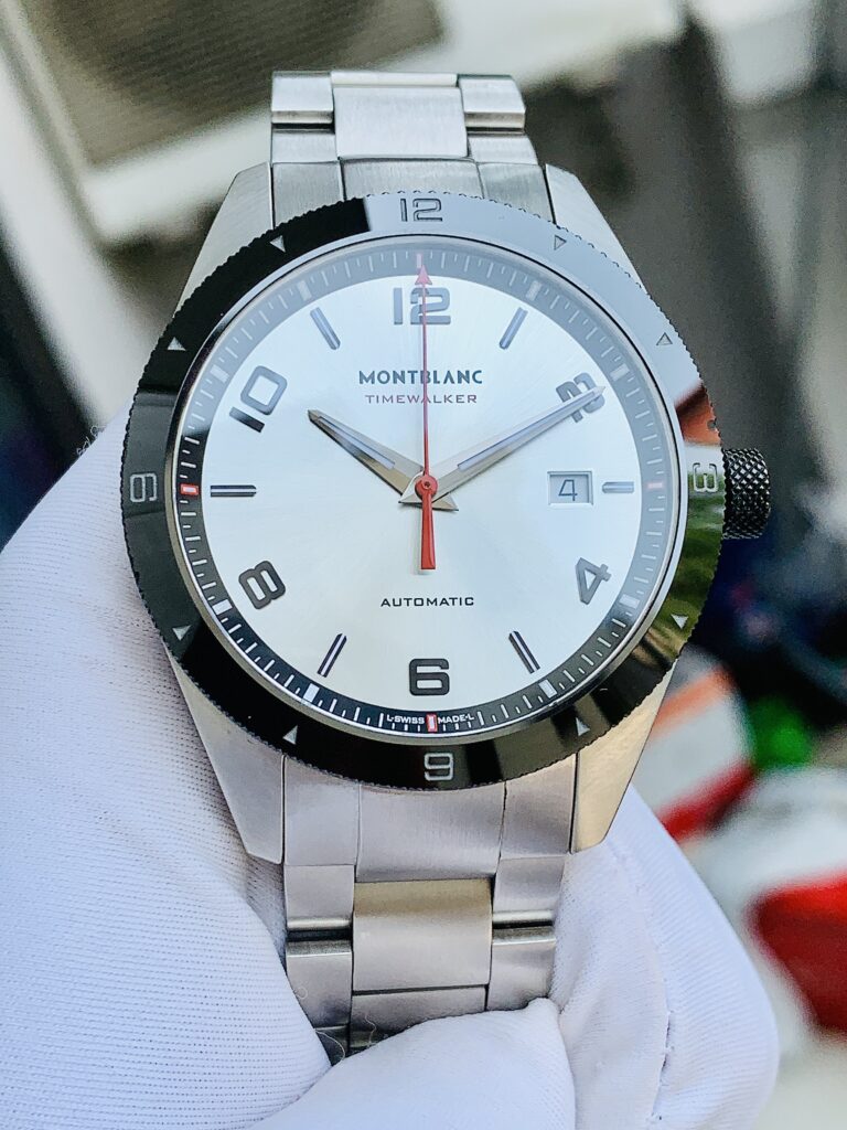 Đồng Hồ Montblanc Timewalker Ceramic Silver Dial - 116057