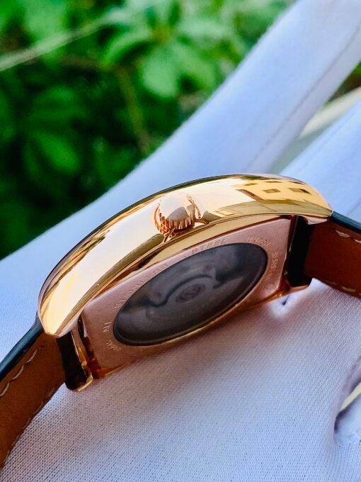 Đồng Hồ Louis Erard Tonneau Date Silver Dial Rose Gold - 80045 - Hình ảnh 6