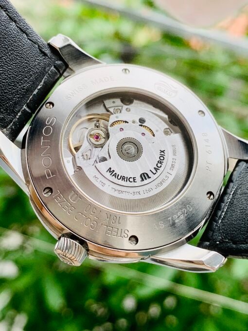 Đồng Hồ Maurice Lacroix Pontos Date Bezel 18k Gold - PT6148-PS101-130 - Hình ảnh 7