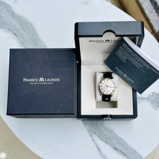 Đồng Hồ Maurice Lacroix Pontos Date Bezel 18k Gold - PT6148-PS101-130 - Hình ảnh 9