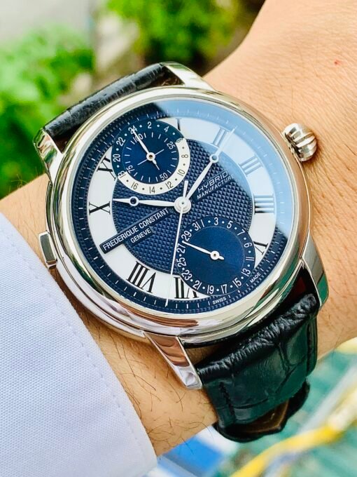 Đồng Hồ Frederique Constant Hybrid Manufacture Blue Dial - FC-750MCN4H6