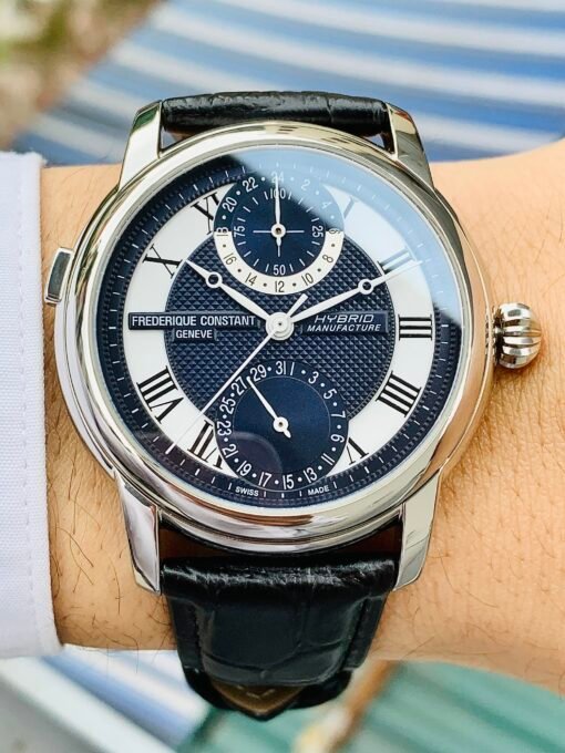 Đồng Hồ Frederique Constant Hybrid Manufacture Blue Dial - FC-750MCN4H6 - Hình ảnh 3