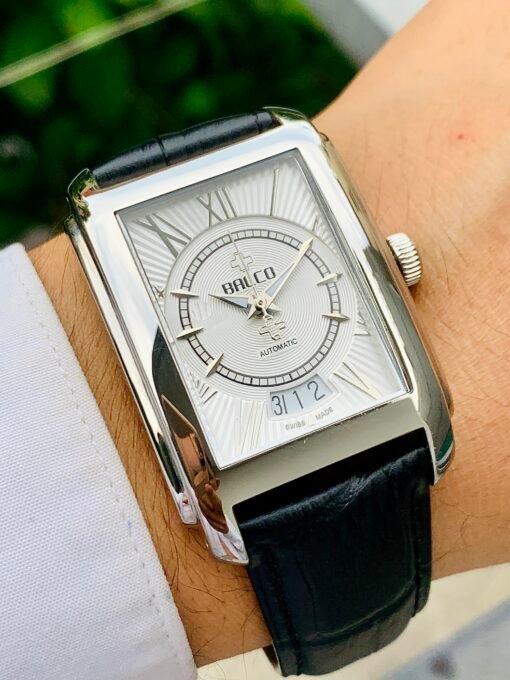 Đồng Hồ Balco Rectangular White Dial Limited Edition 1189/1400 - 11339M