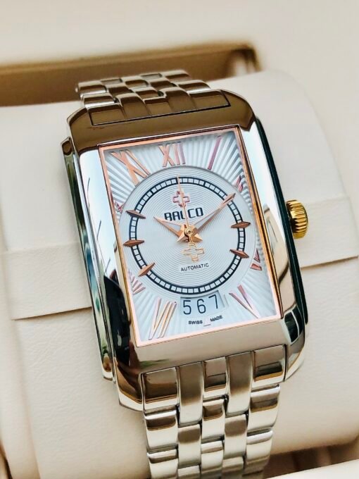 Đồng Hồ Balco Rectangular White Dial Limited Edition 0326/0600 - 11339M