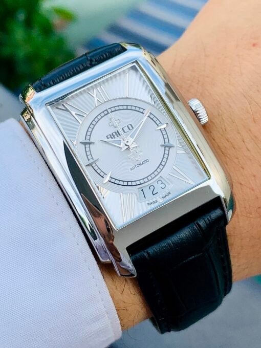 Đồng Hồ Balco Rectangular White Dial Limited Edition 0628/0900 - 11339M - Hình ảnh 2