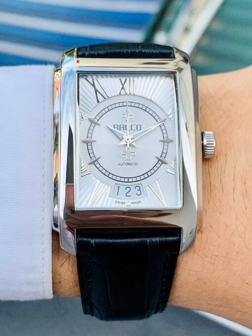 Đồng Hồ Balco Rectangular White Dial Limited Edition 0628/0900 - 11339M