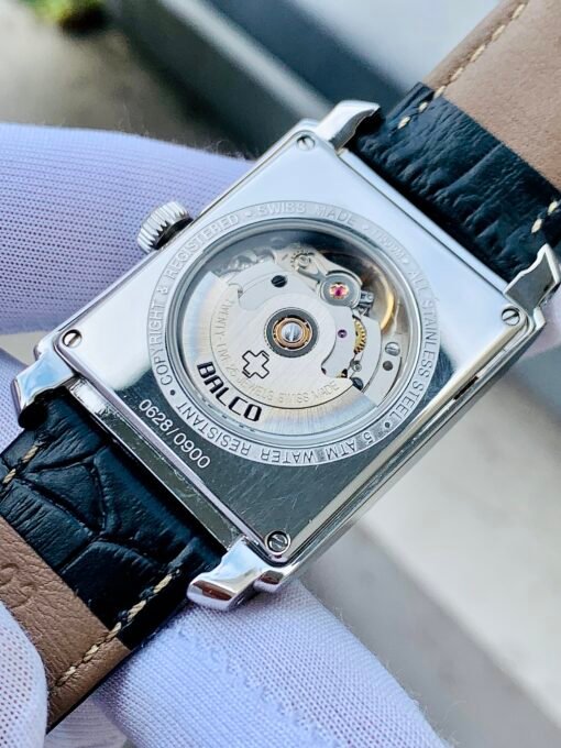 Đồng Hồ Balco Rectangular White Dial Limited Edition 0628/0900 - 11339M - Hình ảnh 6