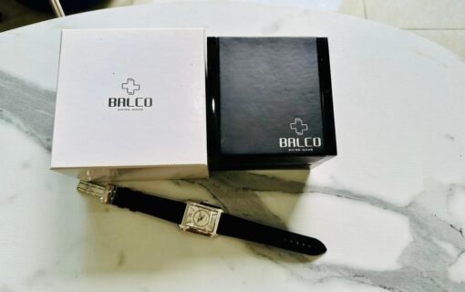 Đồng Hồ Balco Rectangular White Dial Limited Edition 0628/0900 - 11339M - Hình ảnh 8