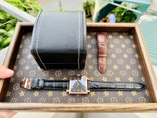 Đồng Hồ Louis Erard L’esprit du Temps La Carree Black Dial - 69500PR01.BRC01 - Hình ảnh 11