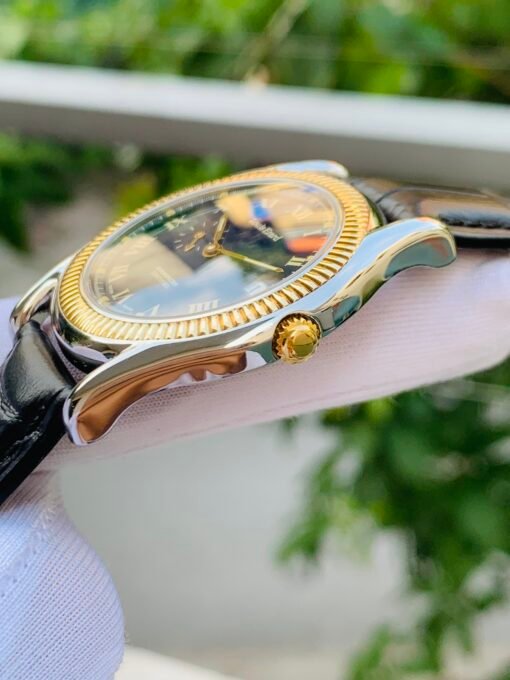 Đồng Hồ Louis Erard Classic Bezel Gold 18k Blue Dial - 82-0900 - Hình ảnh 4