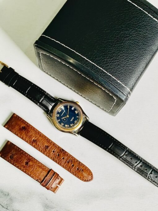 Đồng Hồ Louis Erard Classic Bezel Gold 18k Blue Dial - 82-0900 - Hình ảnh 8