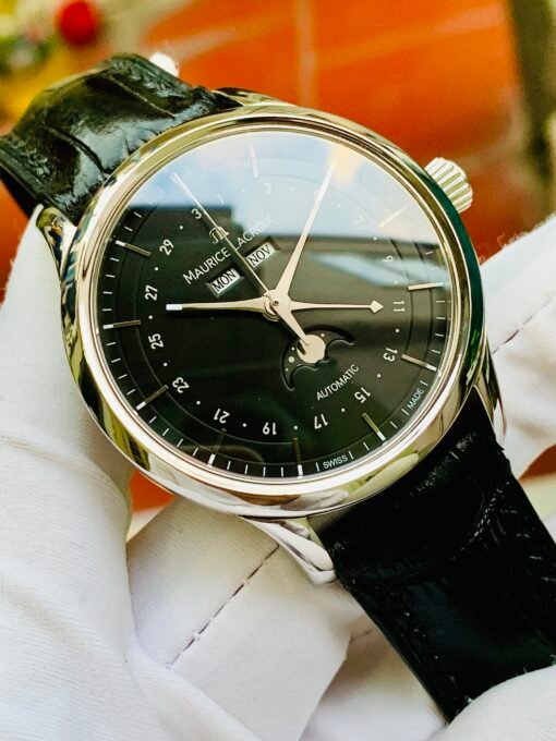 Đồng Hồ Maurice Lacroix Les Classiques Moon Phase Black Dial - LC6068-SS001-33E - Hình ảnh 2