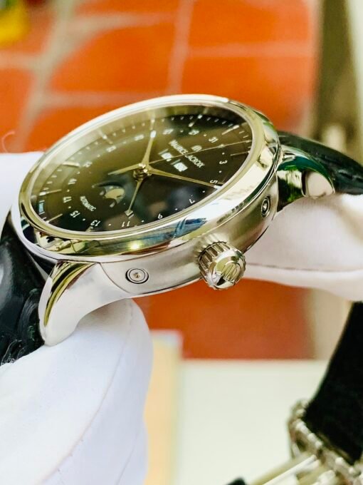 Đồng Hồ Maurice Lacroix Les Classiques Moon Phase Black Dial - LC6068-SS001-33E - Hình ảnh 6
