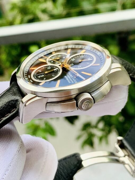 Đồng Hồ Maurice Lacroix Pontos Chronograph Black Dial - PT6188-SS009-332-1 - Hình ảnh 5