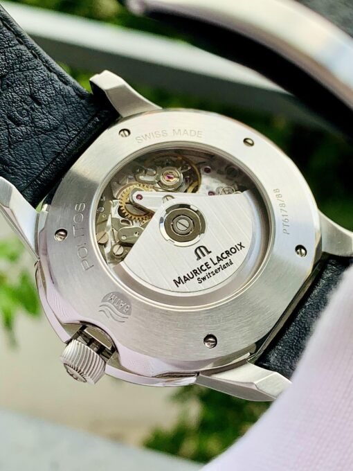 Đồng Hồ Maurice Lacroix Pontos Chronograph Black Dial - PT6188-SS009-332-1 - Hình ảnh 6