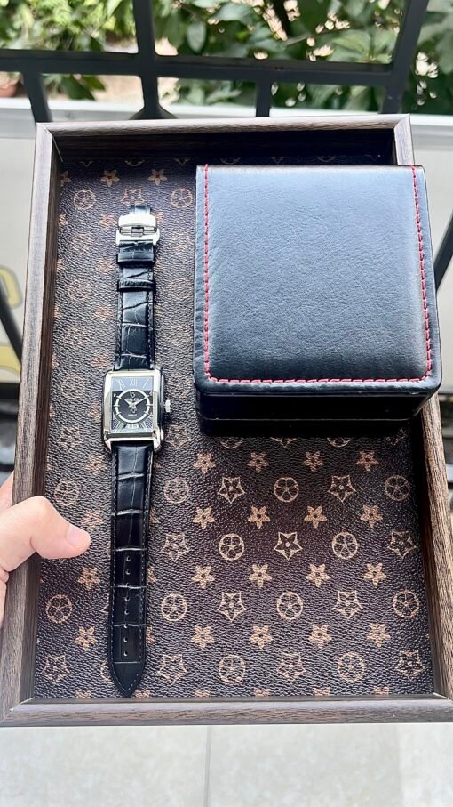 Đồng Hồ Balco Rectangular Black Dial Limited Edition 1229/1400 - 11339M - Hình ảnh 8