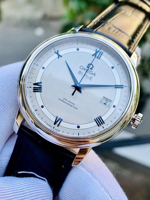 Đồng Hồ Omega De Ville Prestige Co-Axial Chronometer White Dial - 424.13.40.20.02.003 - Hình ảnh 4