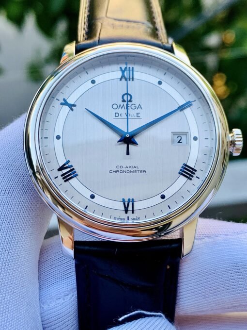 Đồng Hồ Omega De Ville Prestige Co-Axial Chronometer White Dial - 424.13.40.20.02.003