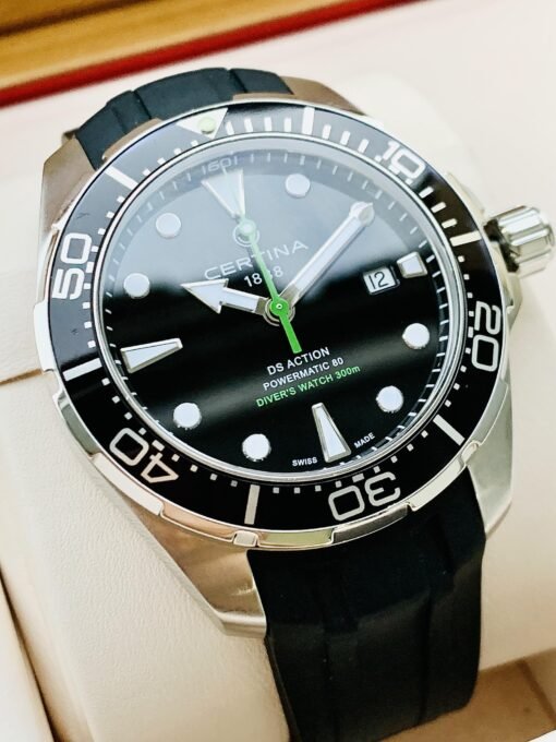 Đồng Hồ Certina DS Action Diver Powermatic 80 Black Dial - C032.407.17.051.00
