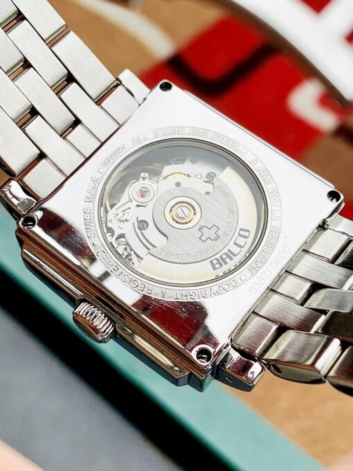 Đồng Hồ Balco Rectangular Black Dial Limited Edition 0387/0600 - 11340M - Hình ảnh 6