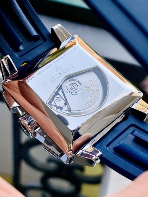 Đồng Hồ Edox Classe Royale Chronograph White Dial 01105 357N NIN - Hình ảnh 6