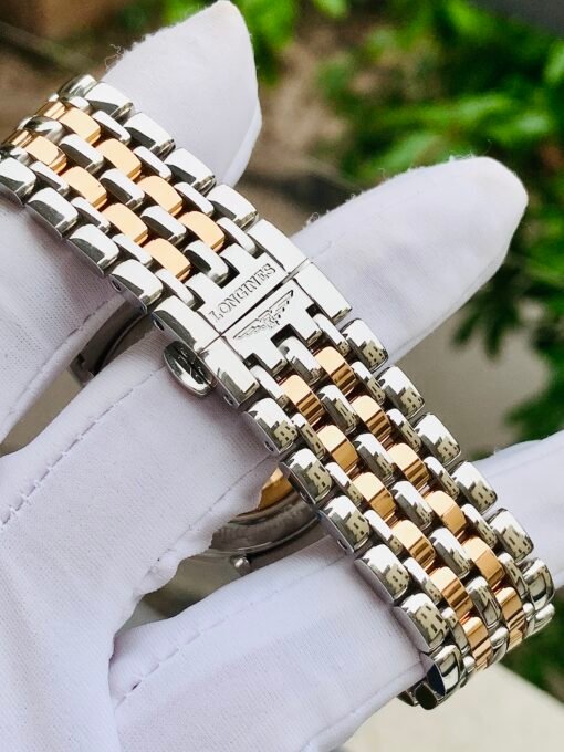 Đồng Hồ Longines Elegant Demi Rose Gold White Dial Diamond L888.2 - L4.810.5.77.7 - Hình ảnh 9