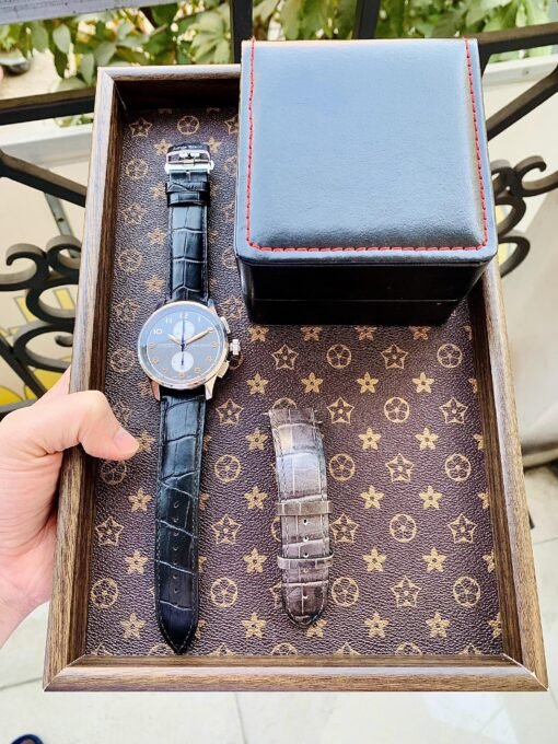 Đồng Hồ Louis Erard 1931 Chronograph Gray Dial - 73 228 AA 03 - Hình ảnh 9