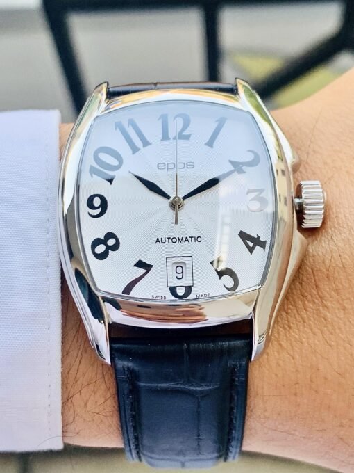 Đồng Hồ Epos Gents Sportive Bellagio Tonneau White Dial - 3344 - Hình ảnh 3