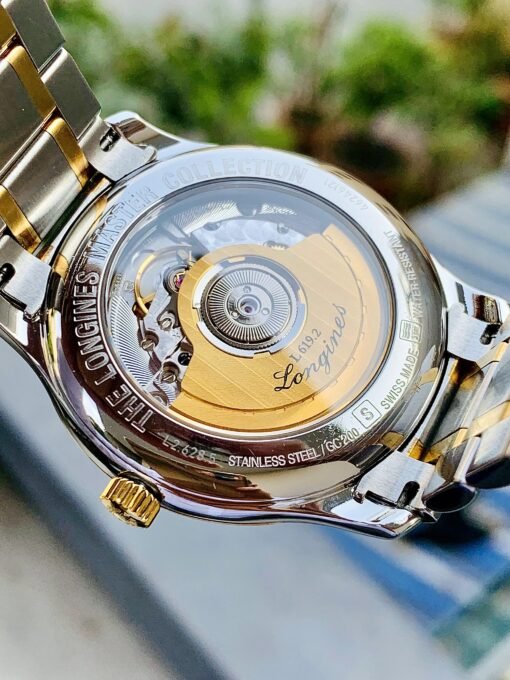Đồng Hồ Longines Master Demi Gold Diamond White Dial L619.2 - L2.628.5.77.7 - Hình ảnh 6