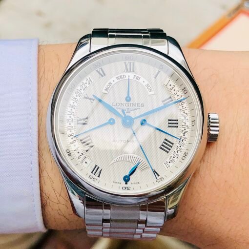 Đồng Hồ Longines Master Collection Retrograde Power Reserve White Dial - L2.714.4.71.6