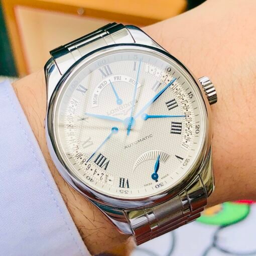 Đồng Hồ Longines Master Collection Retrograde Power Reserve White Dial - L2.714.4.71.6 - Hình ảnh 3