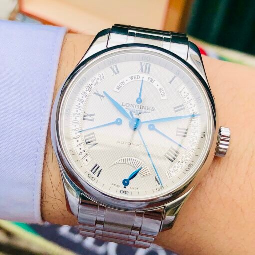 Đồng Hồ Longines Master Collection Retrograde Power Reserve White Dial - L2.714.4.71.6 - Hình ảnh 4
