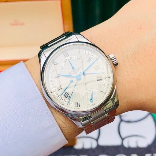 Đồng Hồ Longines Master Collection Retrograde Power Reserve White Dial - L2.714.4.71.6 - Hình ảnh 5
