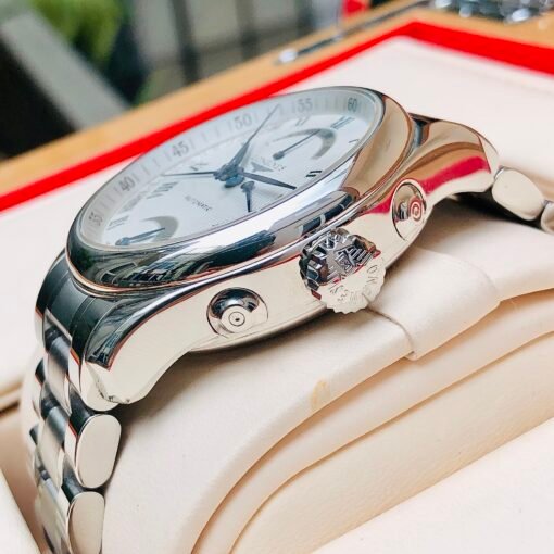Đồng Hồ Longines Master Collection Retrograde Power Reserve White Dial - L2.714.4.71.6 - Hình ảnh 8