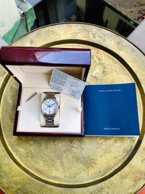 Đồng Hồ Longines Master Collection Retrograde Power Reserve White Dial - L2.714.4.71.6 - Hình ảnh 10