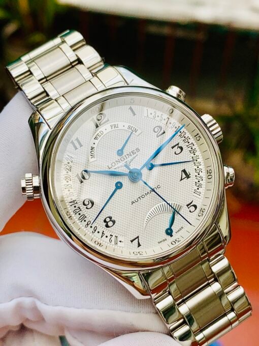 Đồng Hồ Longines Master Collection Retrograde Power Reserve White Dial - L2.716.4.78.6 - Hình ảnh 5