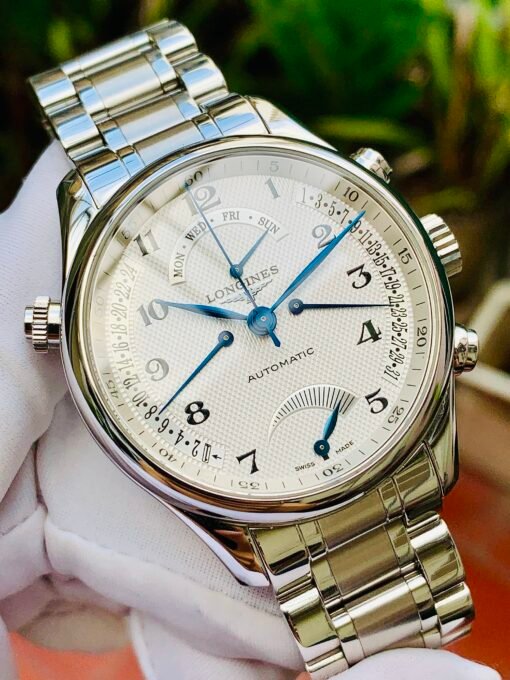 Đồng Hồ Longines Master Collection Retrograde Power Reserve White Dial - L2.716.4.78.6 - Hình ảnh 2